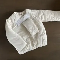 PAIR MANON 中綿コート　マフラー付き　120