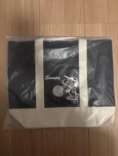 【非売品】スヌーピー　デニム生地トートバッグ　(日本生命)