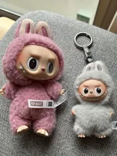 POP MART ぬいぐるみセット ピンク グレー