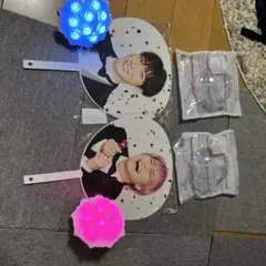 SnowMan SnowWorld うちわ　ペンライト　佐久間　渡辺