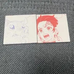 鬼滅の刃 メモ付箋 竈門炭治郎 伊之助