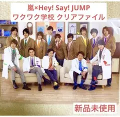嵐 Hey! Say! JUMP ワクワク学校 クリアファイル 新品