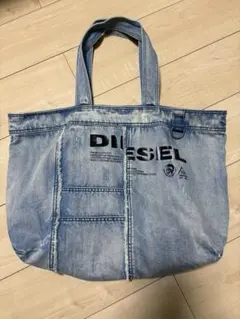 DIESEL D-THISBAG SHOPPER L デニムトートバッグ （大）