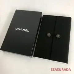 CHANEL シャネル ノート メモ帳 ココマーク 黒 小物 ブランドのサムネイル