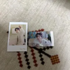 SnowMan 7枚目 シングル オレンジkiss チェキ風カード 目黒蓮