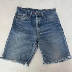 Levi’s デニムショーツ 606-0217 カットオフ W32（C364）