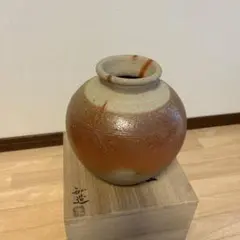 備前焼　松嶋弘作　壺のサムネイル