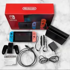 Nintendo Switch バッテリー強化版 箱付 完品 動作品のサムネイル