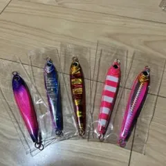 (条件付きバラ売り可能)中古品　タチウオ用メタルジグ　まとめ売り 条件付きバラ売り可能)中古品 タチウオ用メタルジグ まとめ売り