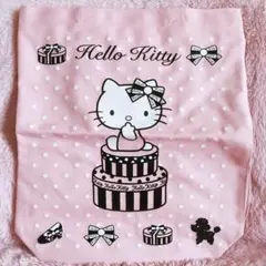 希少レア　ハローキティ　ファスナートート　ドット　ピンク　平成レトロ　サンリオ