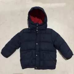 Polo Ralph Lauren フード付きダウンコート 3T ネイビー