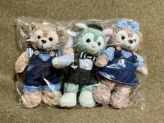 ダッフィー シェリーメイ ジェラトーニ　ぬいぐるみバッジ2016夏【タグ付き】