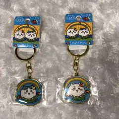 ハワイアンズ ちいかわ キーホルダー ハチワレ ご当地