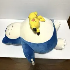 ぬいぐるみ Pokémon Sleep おやすみカビゴンピカチュウ