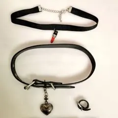 沙花叉クロヱチョーカーキーホルダー、ブレスレット 2点セット - メルカリ