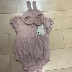 ミッフィー　ロンパース　80