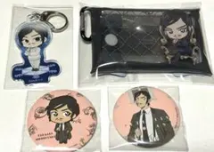 諸伏高明 缶バッジ アクリルキーホルダー ポーチ