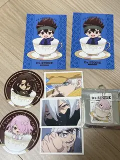 Dr.STONE アモカフェ特典 場面写フォトカード セット