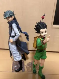 ハンターハンター 一番くじ A賞 ゴン＆E賞 ジン フィギュア　箱無しのサムネイル