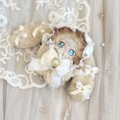 あんスタ いつぬい ぬいぐるみ ぬい服 天使のうさぎさん カフェラテ&ホワイト