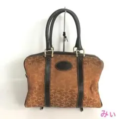 CELINE セリーヌ Cロゴ ハンドバッグ ブラウン レディース ブランド