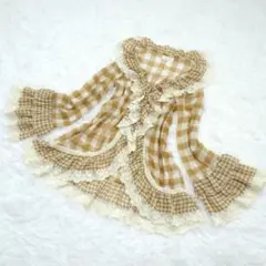 良品☆Sretsisスレトシス☆フリル付きフラワー刺繍ホワイトブラウス 