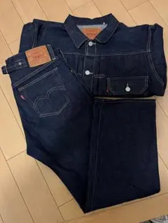 Levi'sリーバイスデニムセットアップ 濃紺【最終値下げ】