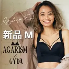 【新品】AGARISM×GYDA アップミースタイリングブラ Mサイズ ブラックのサムネイル