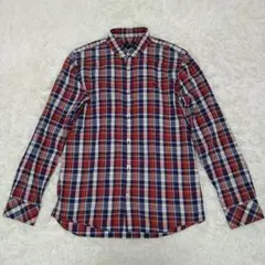BURBERRYBLACKLABELバーバリーホースロゴコットンチェック柄シャツのサムネイル