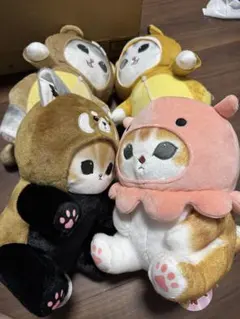 モフサンド ひまわりにゃん＆プレミアムドームクッション 4点セット モフサンド ひまわりにゃん＆プレミアムドームクッション 4点セット