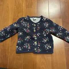 PETIT BATEAU 花柄カーディガン 18m 81センチ