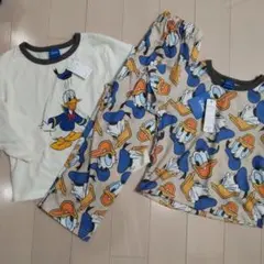 「新品」110 ドナルド パジャマ 3点セット