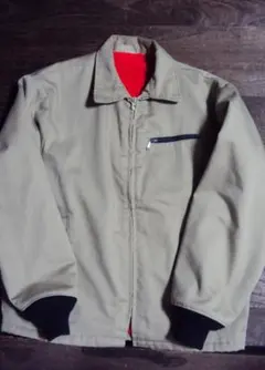ビンテージ　60S70S　ワークJKT　タロン　TALONジップ　赤ボア