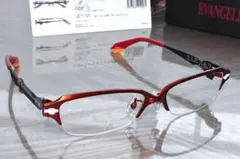 ヤブシタ × エヴァンゲリオン EVA2号機モチーフ メガネフレーム 希少