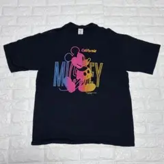 90s ミッキーマウス ディズニーTシャツ XL シングルステッチ レア商品