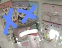 ミルキーこねこ　ステッカーセット　サンリオキャラクターズ　 バインダー