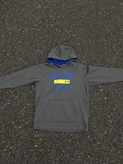 UNDER ARMOUR グレー パーカー YXL
