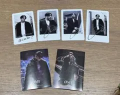 ØMI 登坂広臣 タワレコ カフェ ステッカー フォトカード