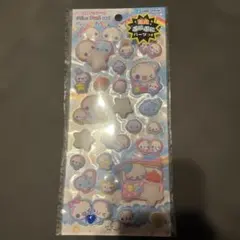 ぷくぷくあわわちゃん ピカプニシール 蓄光