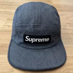 Supreme Denim Camp Cap ウォッシュドブラック 25aw | Mercari