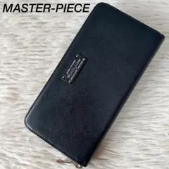 【新品未使用】マスターピース　ノーブル　レザー　ラウンドファスナー長財布 新品未使用】マスターピース ノーブル レザー ラウンドファスナー長