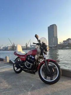 マフラー☆機械曲げ☆CBX400F☆6分割☆ガニマタタイプ☆（CBR400F