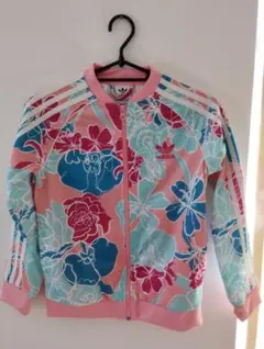 adidas 花柄 ジャージ 140cm