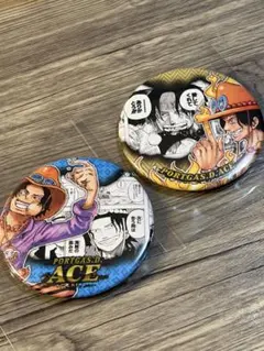 ワンピース 缶バッジ エース