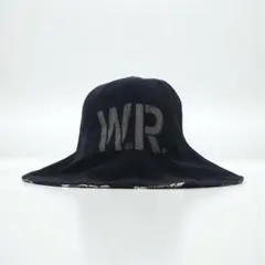 WEIRDO リバーシブル チューリップハット バケットハット ブラック