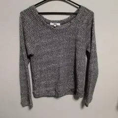 OZOC 長袖ニット 38 グレー系