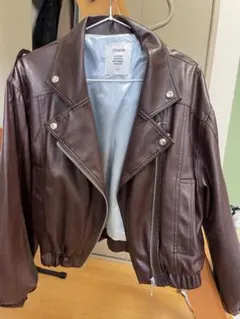 ブラウンライダースジャケット Mサイズ