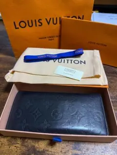 LOUIS VUITTON 長財布 モノグラム ブラックのサムネイル