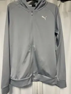 PUMA プーマ UVパーカー ライトグレー レディースL 薄手 ジップアップのサムネイル
