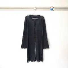 JEANASIS ジーナシス ダメージZIPミニワンピース